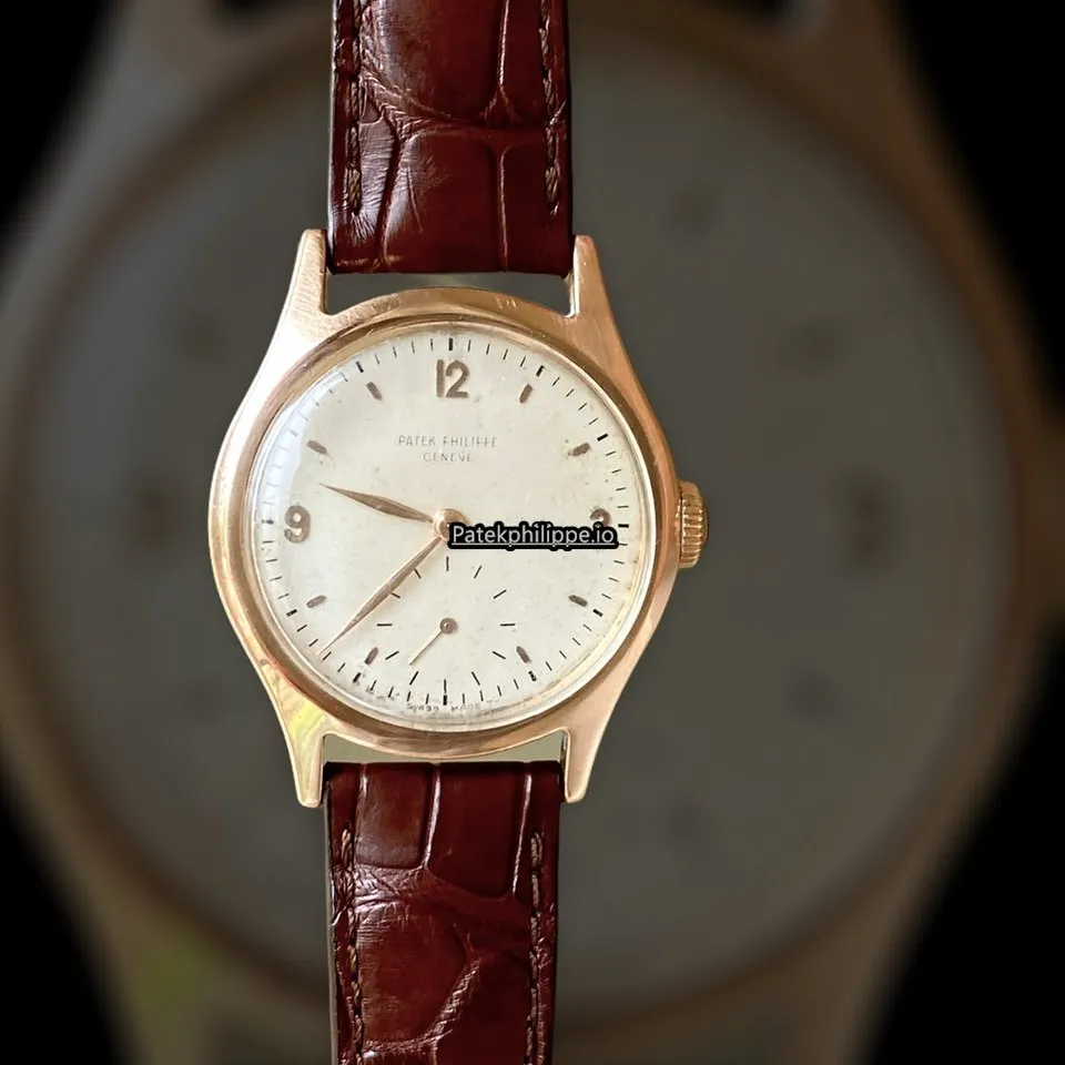 Patek Philippe Calatrava 565 35MM Rose Gold Case Manual Winding