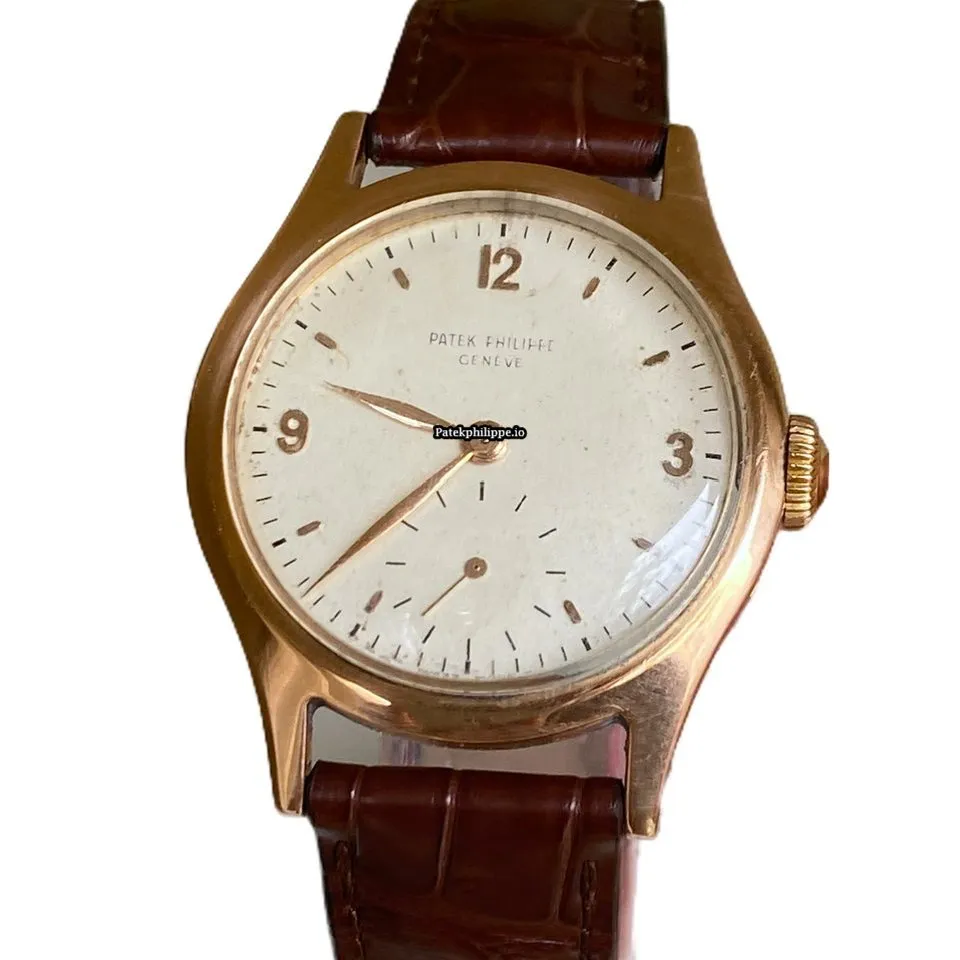 Alternative view of Patek Philippe Calatrava 565 35MM Rose Gold Case Manual Winding