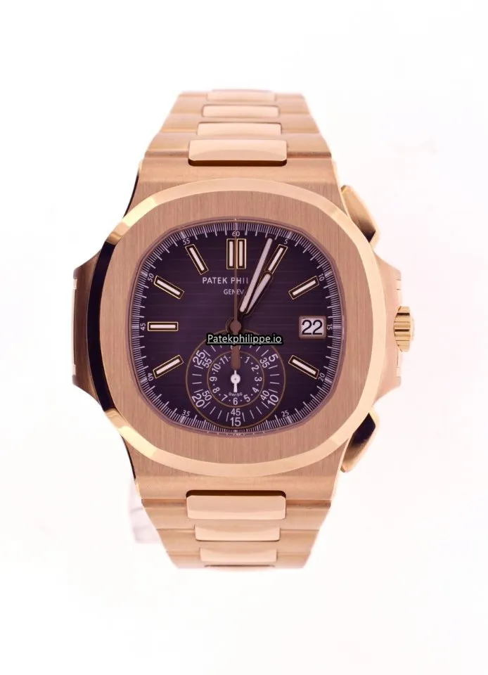 Patek Philippe Nautilus 5980/1r-001 40MM Rose Gold Case