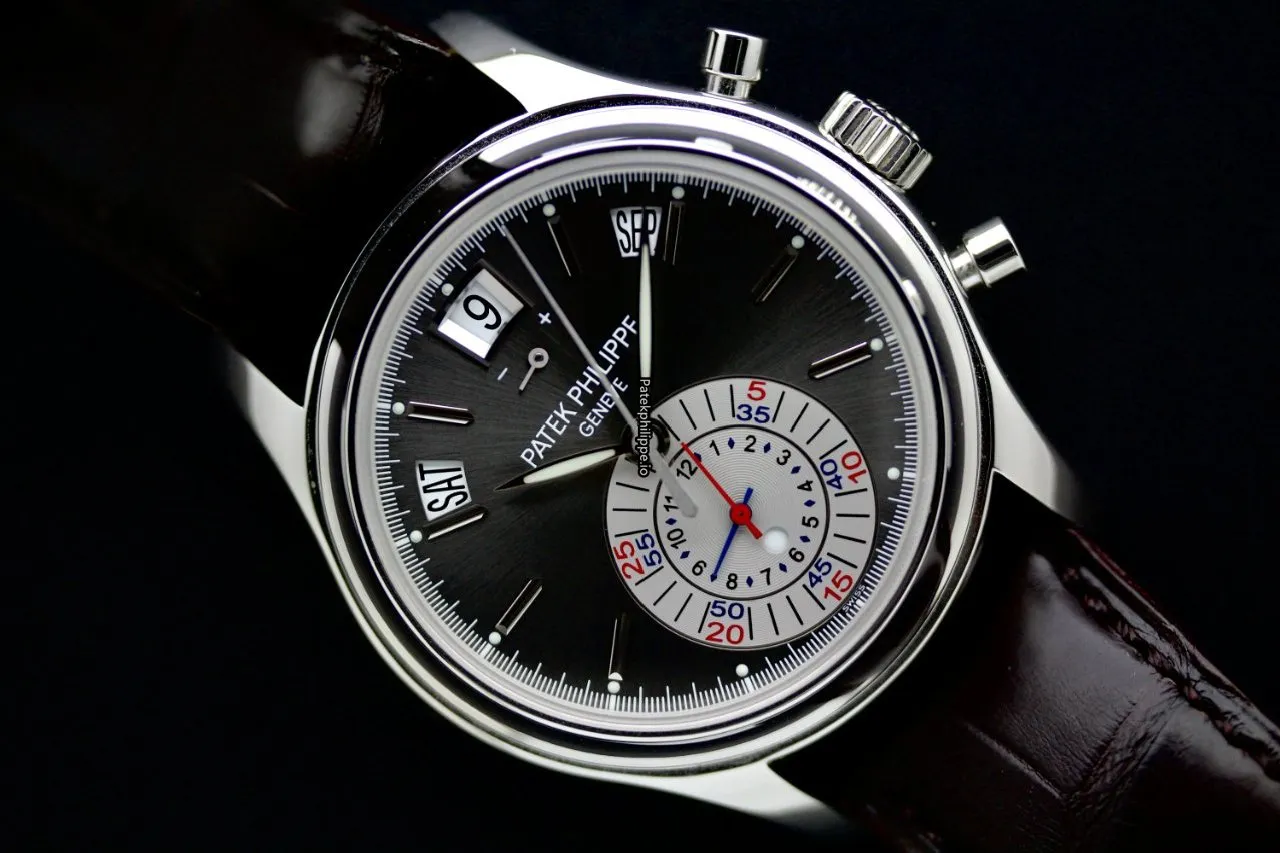 Alternative view of Patek Philippe Annual Calendar 5960p-001 40.5MM Platinum Case Automatic