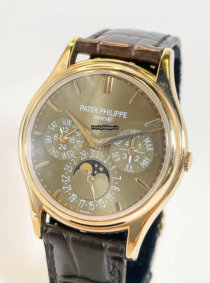 Patek Philippe Perpetual Calendar 5140r-001 37.2MM Rose Gold Case Automatic