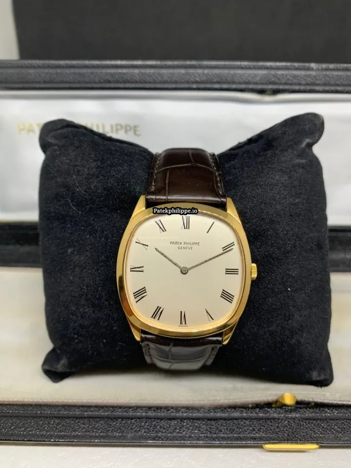 Patek Philippe Golden Ellipse 3544 33MM Yellow Gold Case Manual Winding