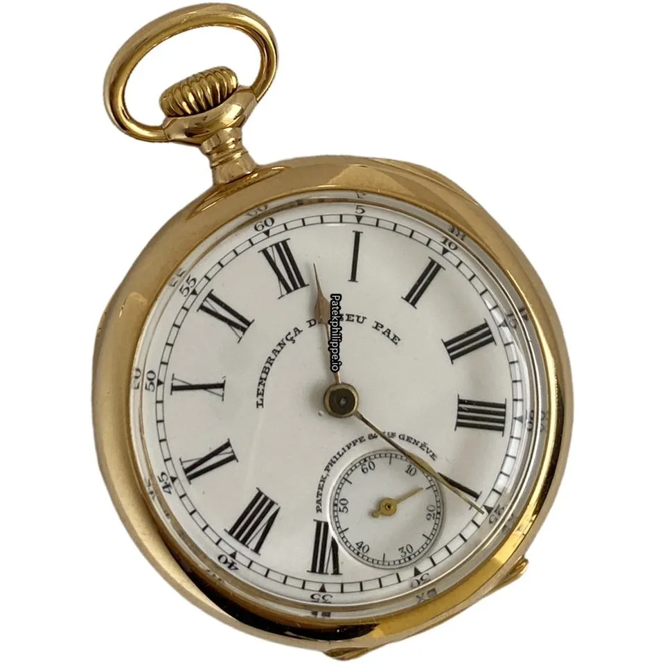 Alternative view of Patek Philippe Patek Pocket 32MM Yellow Gold Case Manual Winding
