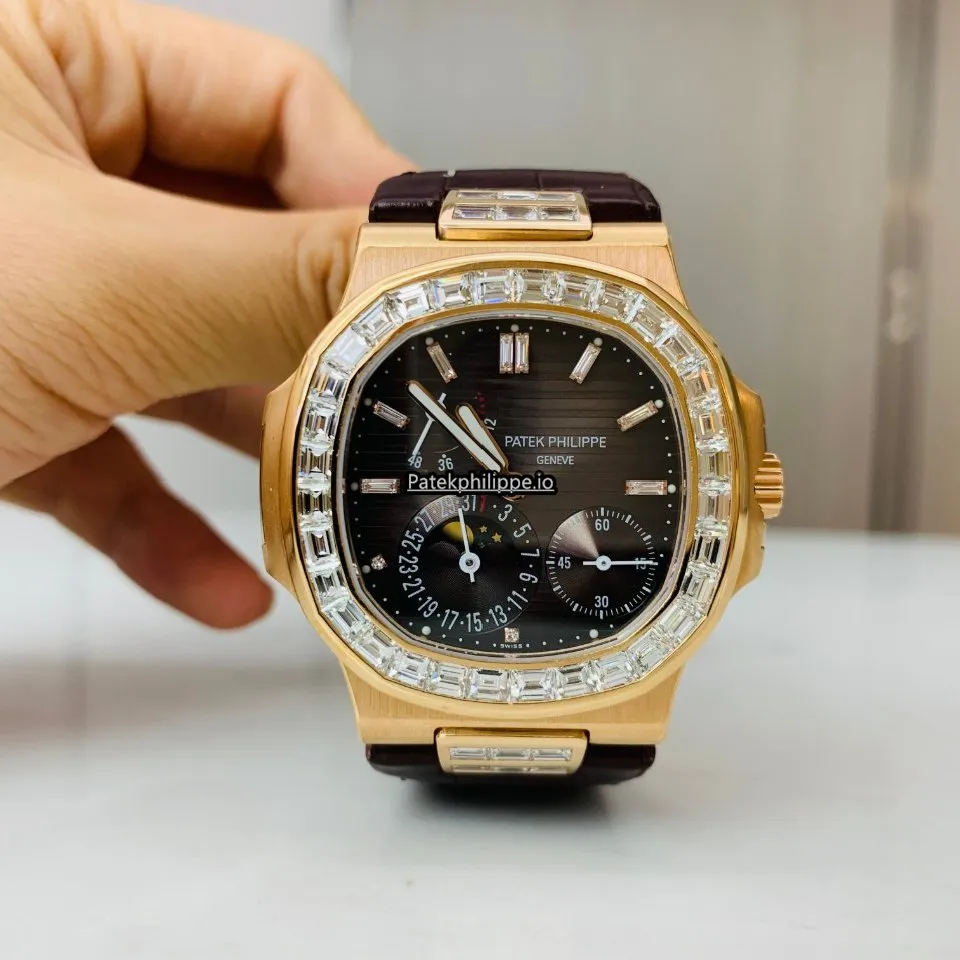 Alternative view of Patek Philippe Complications 5054j-001 40MM Yellow Gold Case Automatic