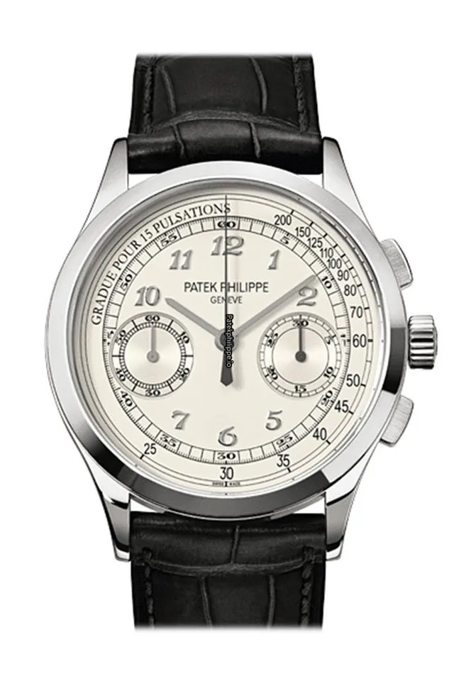 Patek Philippe Chronograph 5170g-001 39MM White Gold Case Manual Winding