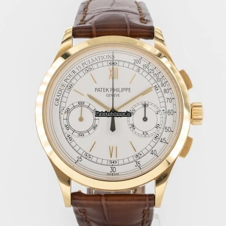 Patek Philippe Chronograph 5170j-001 39MM Yellow Gold Case Manual Winding