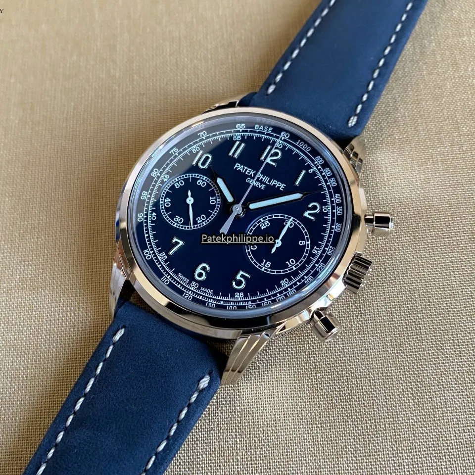Alternative view of Patek Philippe Chronograph 5172g-001 41MM White Gold Case Manual Winding