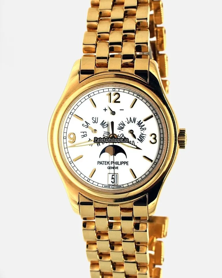 Patek Philippe Annual Calendar 5146j 39MM Yellow Gold Case Automatic