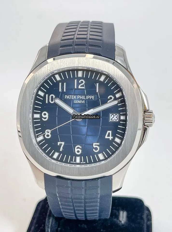 Alternative view of Patek Philippe Aquanaut 5168g-001 42.2MM White Gold Case Automatic