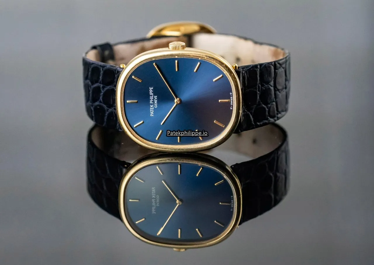 Patek Philippe Golden Ellipse 3848 27x32MM Yellow Gold Case Manual Winding