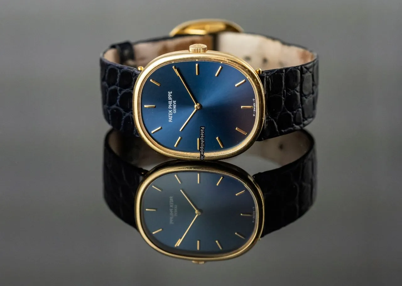 Alternative view of Patek Philippe Golden Ellipse 3848 27x32MM Yellow Gold Case Manual Winding