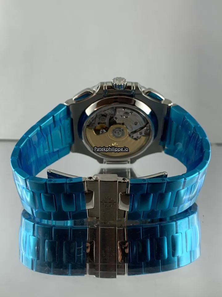 Alternative view of Patek Philippe Nautilus 5980/1a-001 40.5x44MM Steel Case Automatic