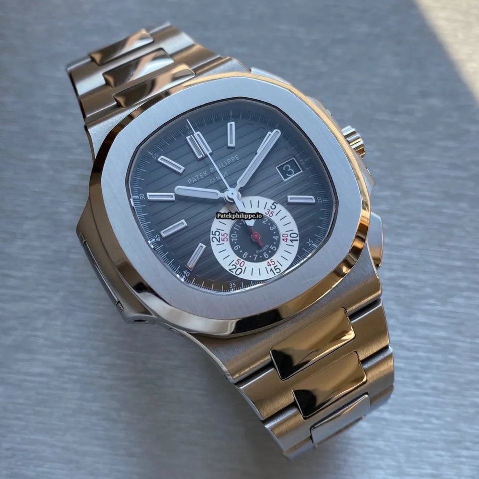 Alternative view of Patek Philippe Nautilus 5980/1a-014 40,5MM Steel Case Automatic