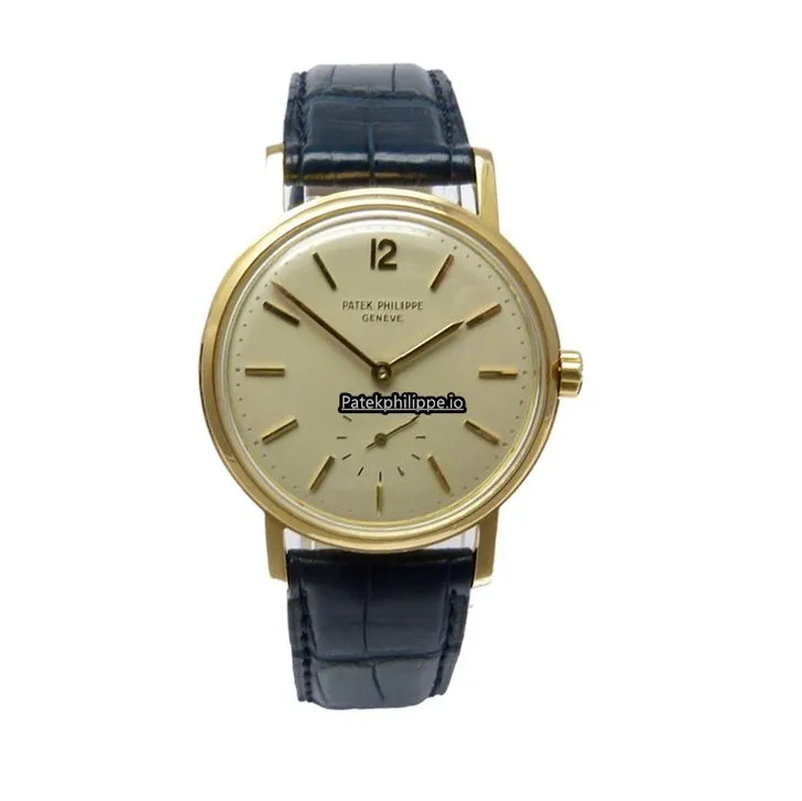 Patek Philippe Calatrava 3435 34MM Yellow Gold Case Automatic