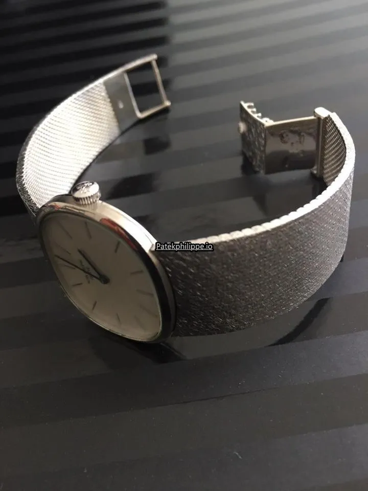 Alternative view of Patek Philippe Golden Ellipse 3548 32MM White Gold Case Manual Winding