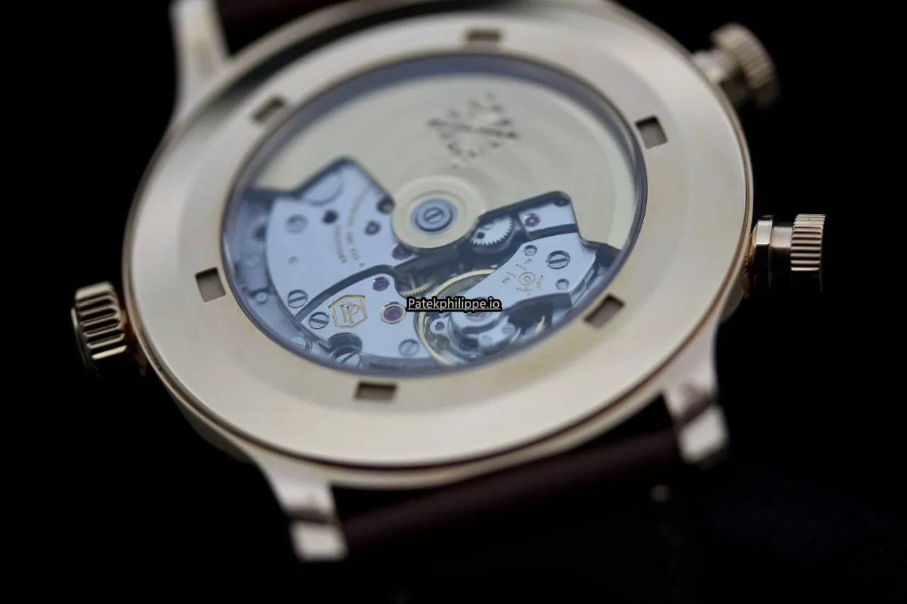 Alternative view of Patek Philippe Travel Time 5524r-001 42MM Rose Gold Case Automatic