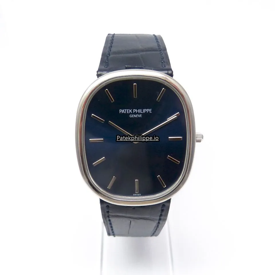 Alternative view of Patek Philippe Golden Ellipse 5738p-001 34.5x39.5MM Platinum Case Automatic