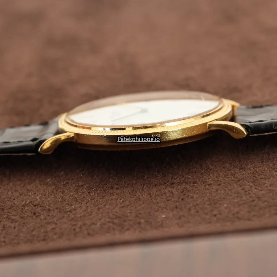 Alternative view of Patek Philippe Calatrava 3919j 33MM Yellow Gold Case Manual Winding