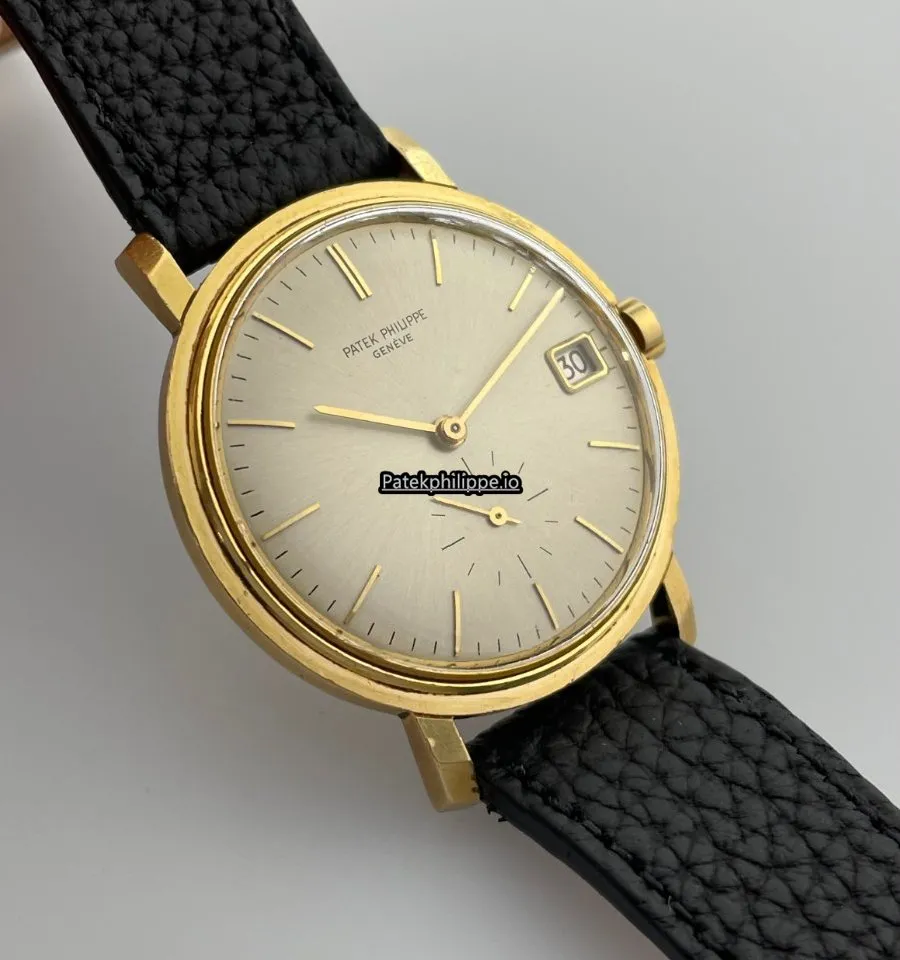 Patek Philippe Calatrava 3445 35MM Yellow Gold Case Automatic