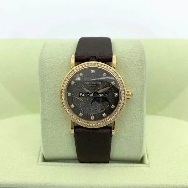 Patek Philippe Calatrava 4858j 29MM Yellow Gold Case Manual Winding