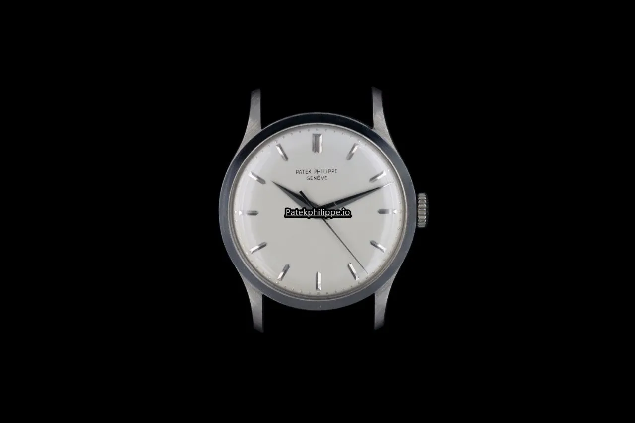Alternative view of Patek Philippe Calatrava 570g 35MM White Gold Case Manual Winding