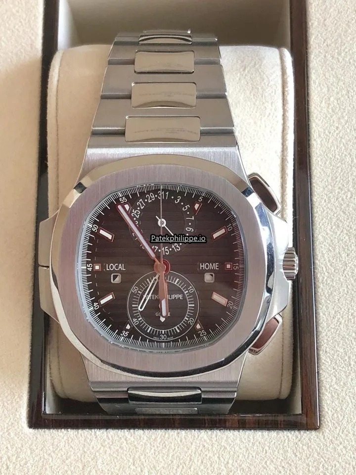 Alternative view of Patek Philippe Nautilus 5990/1a-001 40.5MM Steel Case Automatic