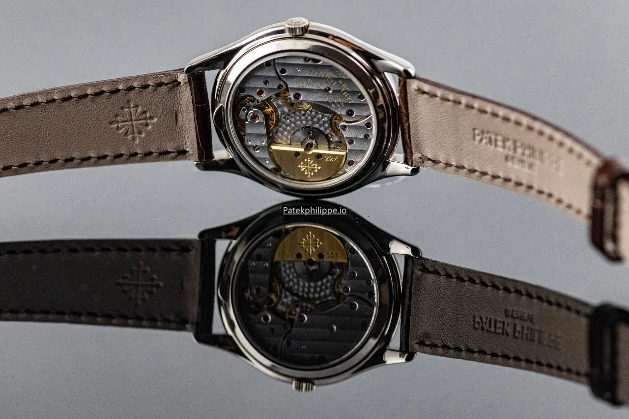 Alternative view of Patek Philippe Perpetual Calendar 5038g 36MM White Gold Case Automatic