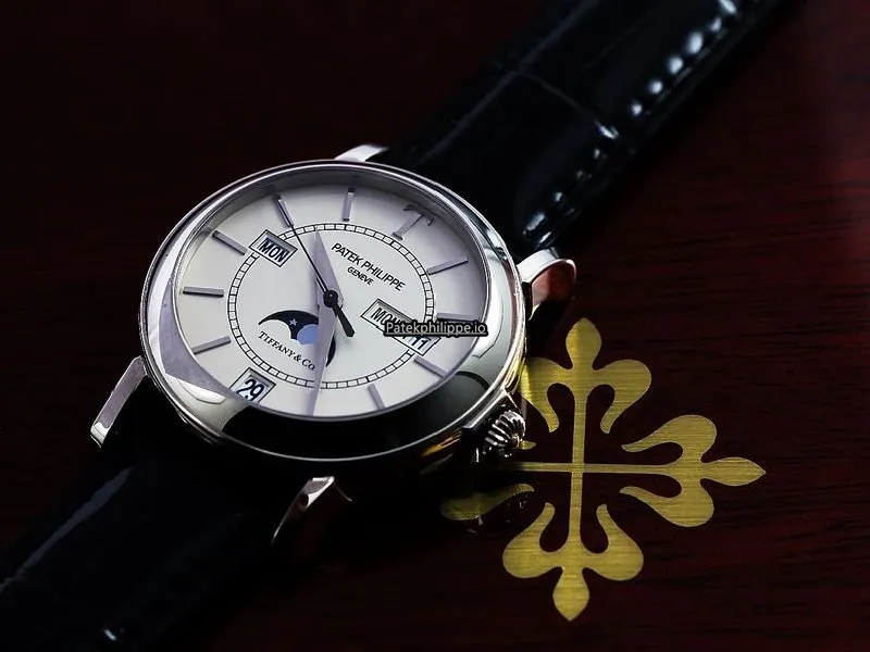 Patek Philippe Annual Calendar 5150g 37MM White Gold Case Manual Winding
