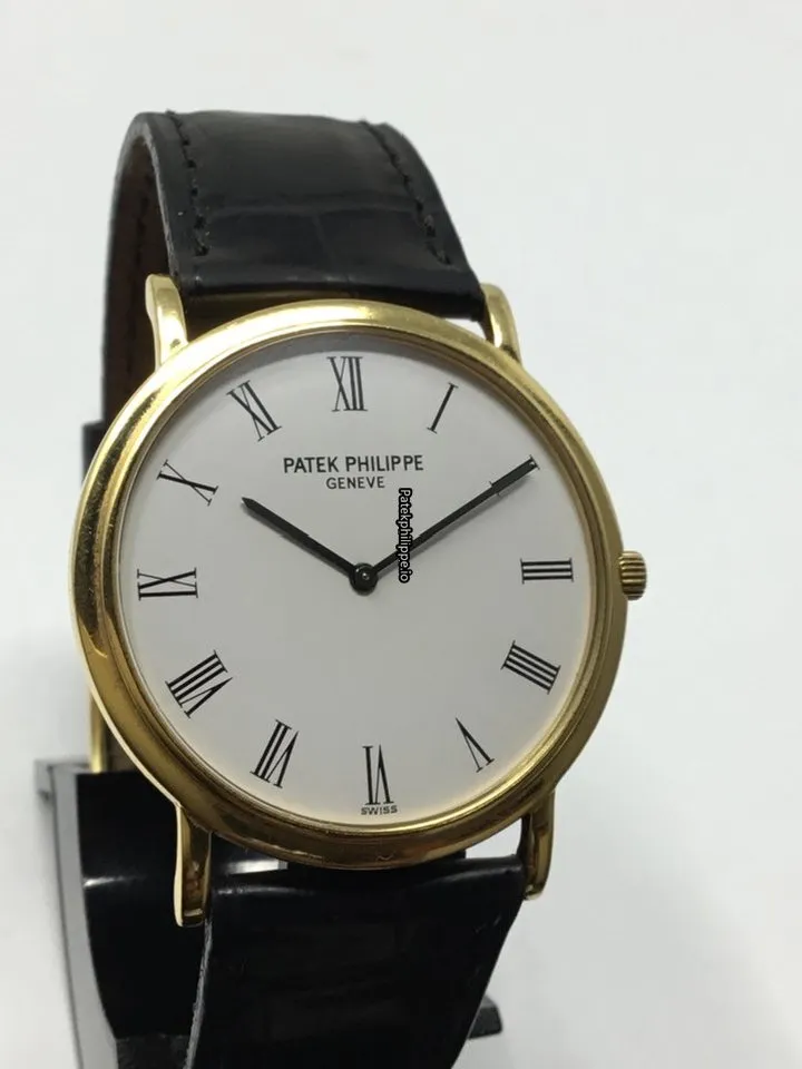 Patek Philippe Calatrava 3520 32MM Yellow Gold Case Manual Winding