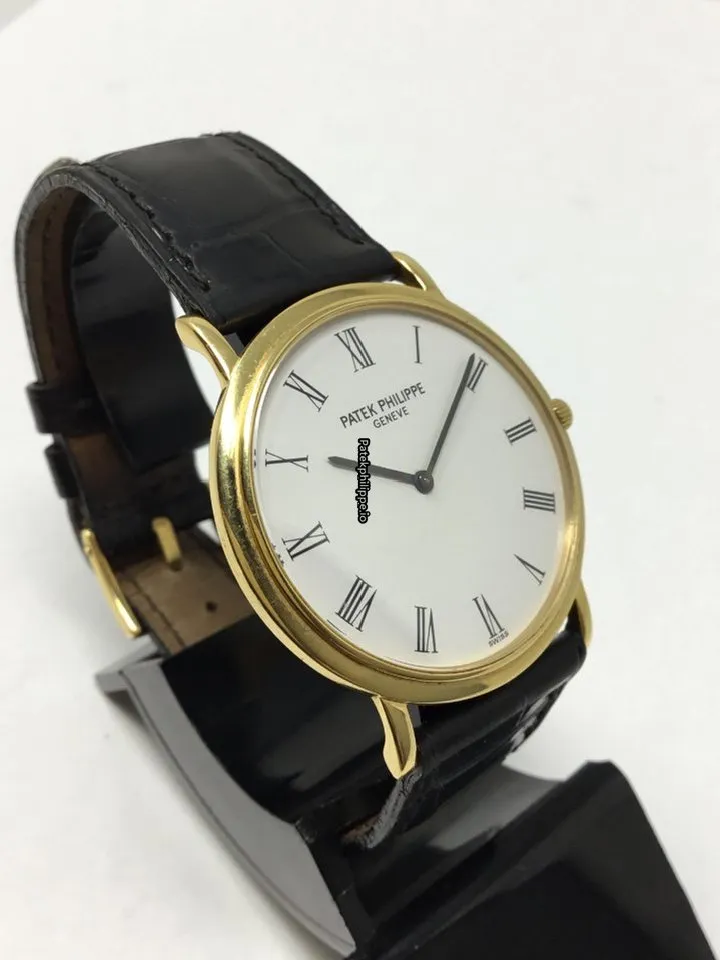 Alternative view of Patek Philippe Calatrava 3520 32MM Yellow Gold Case Manual Winding
