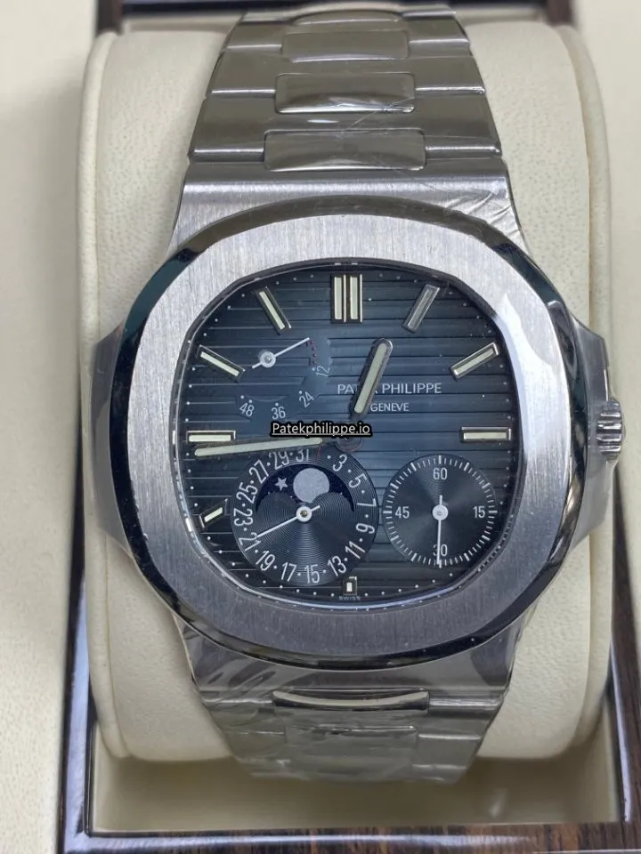 Alternative view of Patek Philippe Nautilus 5712/1a-001 40x38MM Steel Case Automatic