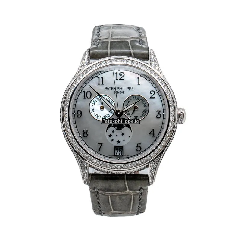 Patek Philippe Annual Calendar 4948g-010 38MM White Gold Case Automatic