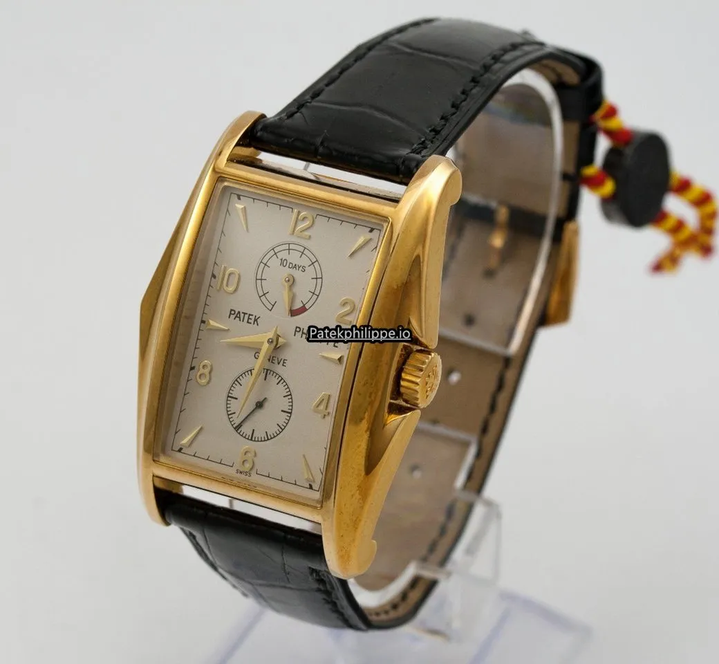 Patek Philippe Gondolo 5100j-001 34x46MM Yellow Gold Case Manual Winding