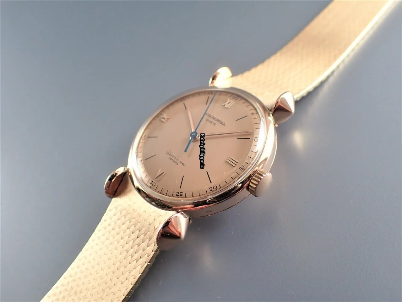 Patek Philippe Ref.1536 Pink On Pink Rose Gold Case Manual Winding