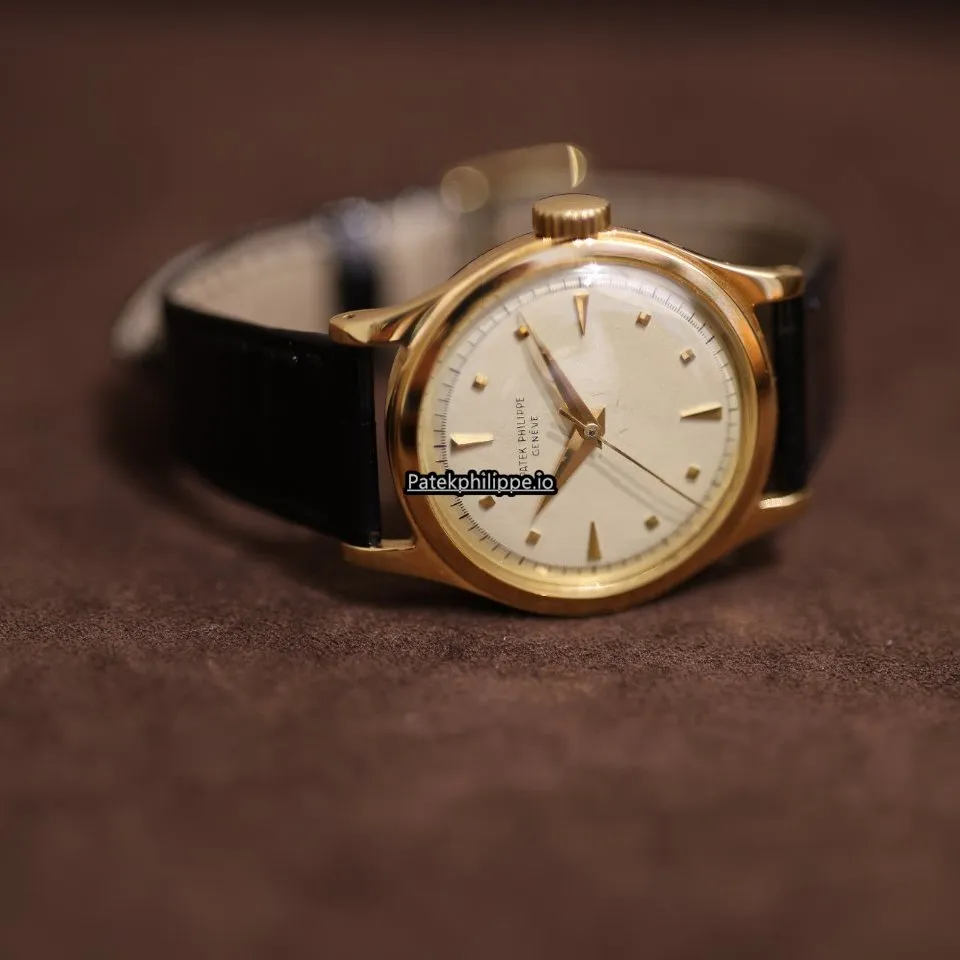 Alternative view of Patek Philippe Calatrava 2508 35MM Yellow Gold Case Manual Winding