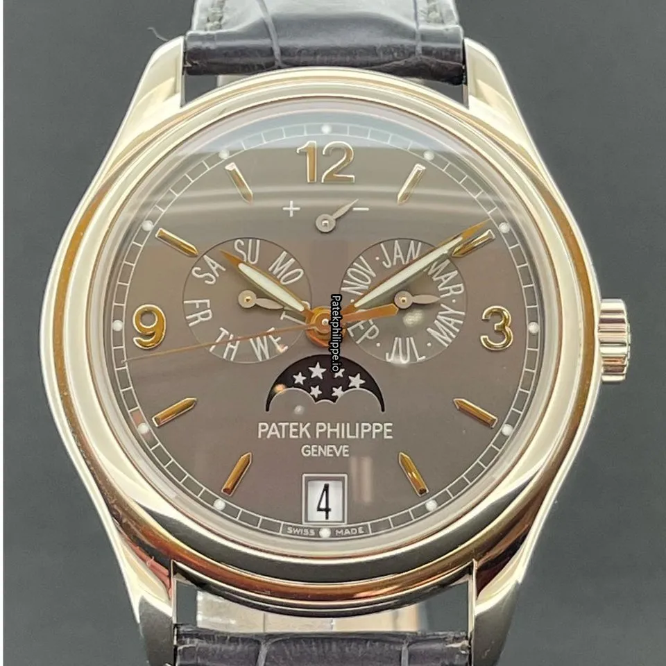 Patek Philippe Annual Calendar 5146g-010 39MM White Gold Case Automatic