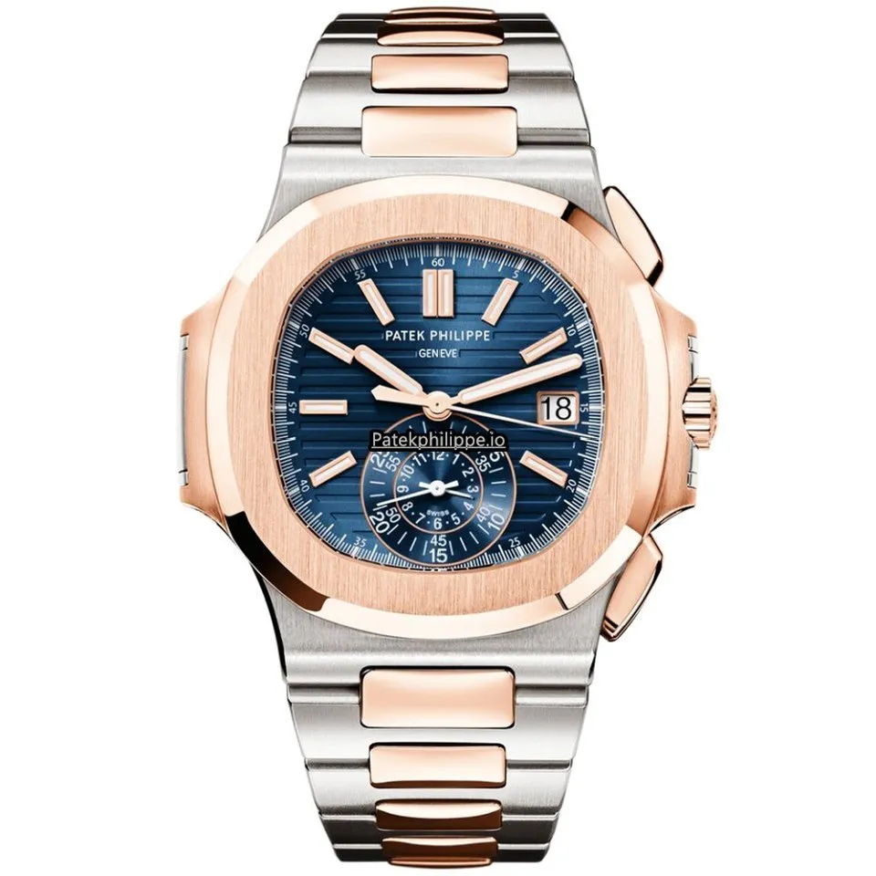 Patek Philippe Nautilus 5980/1ar-001 40.5x38.5MM Gold/steel Case Automatic