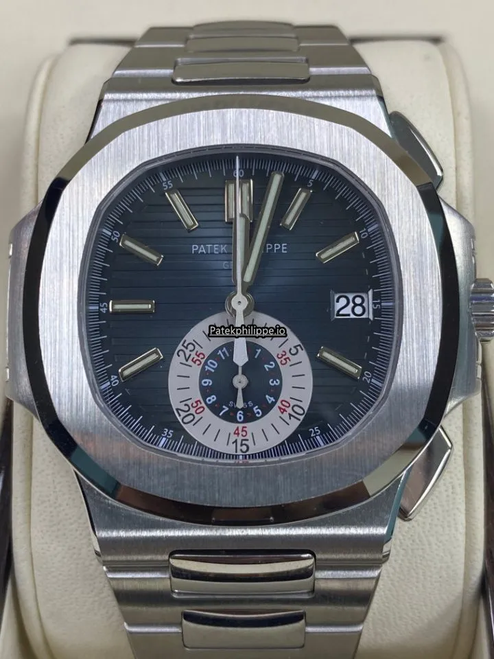 Alternative view of Patek Philippe Nautilus 5980/1a-001 40.5x44MM Steel Case Automatic