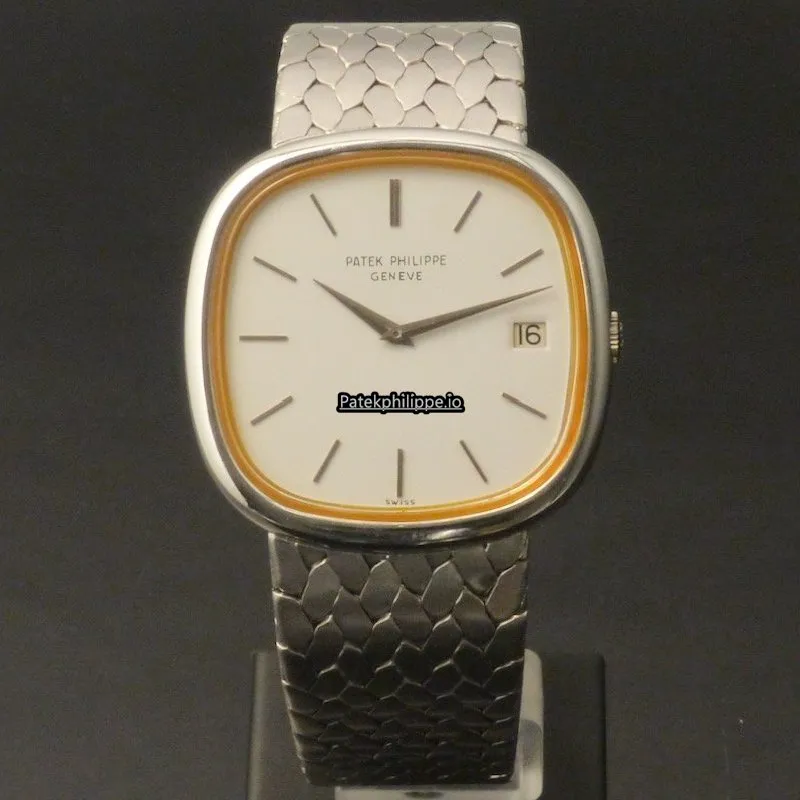 Patek Philippe Golden Ellipse 3604 37MM White Gold Case Automatic
