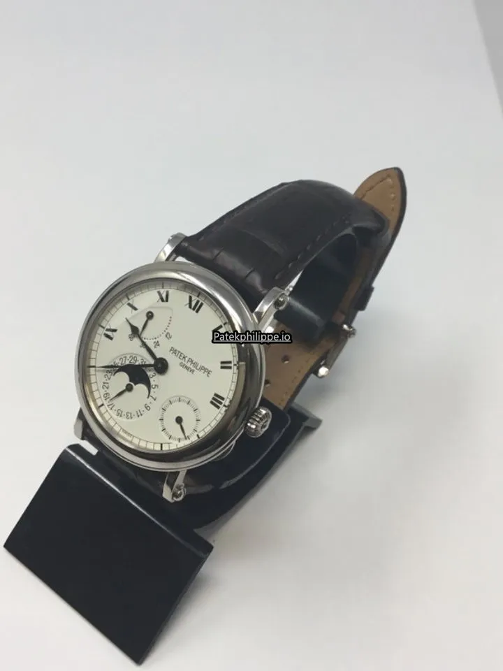 Alternative view of Patek Philippe Complications 5054g 36MM White Gold Case Automatic