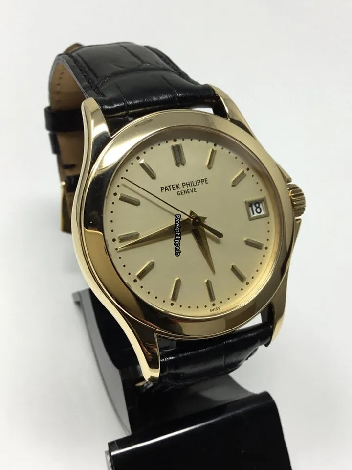 Patek Philippe Calatrava 5107j 37MM Yellow Gold Case Automatic