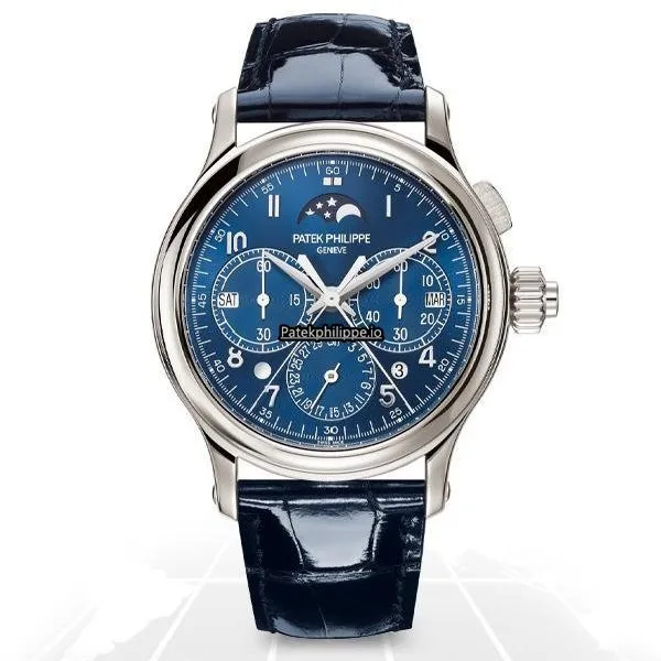 Patek Philippe Perpetual Calendar 5372p-001 38MM Platinum Case Manual Winding