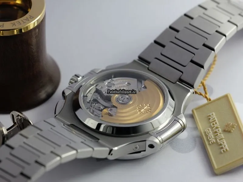 Alternative view of Patek Philippe Nautilus 5980/1a-019 40MM Steel Case Automatic