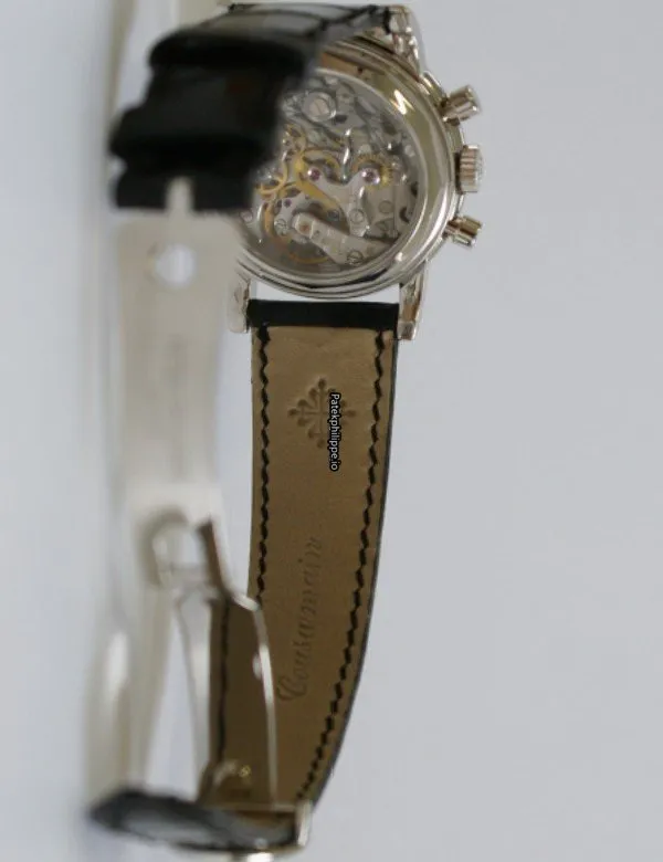 Alternative view of Patek Philippe Perpetual Calendar 3970p 36MM Platinum Case Manual Winding