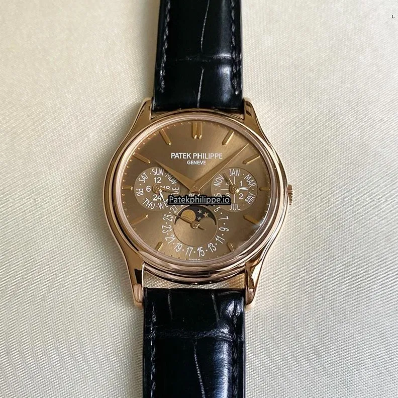 Patek Philippe Perpetual Calendar 5140r-001 37MM Rose Gold Case Automatic