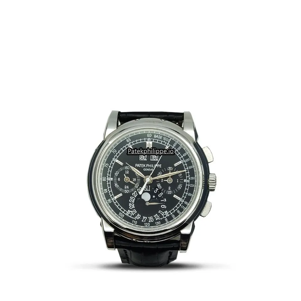 Patek Philippe Perpetual Calendar 5970p-001 40MM Platinum Case Manual Winding