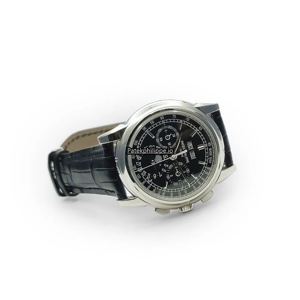 Alternative view of Patek Philippe Perpetual Calendar 5970p-001 40MM Platinum Case Manual Winding
