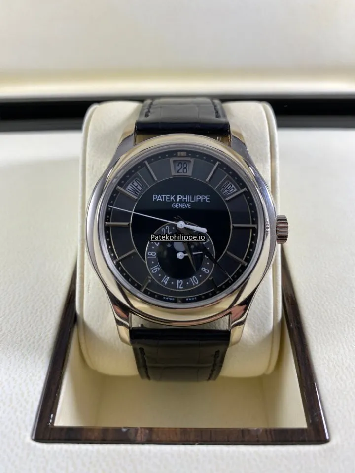 Alternative view of Patek Philippe Annual Calendar 5205g-010 40MM White Gold Case Automatic