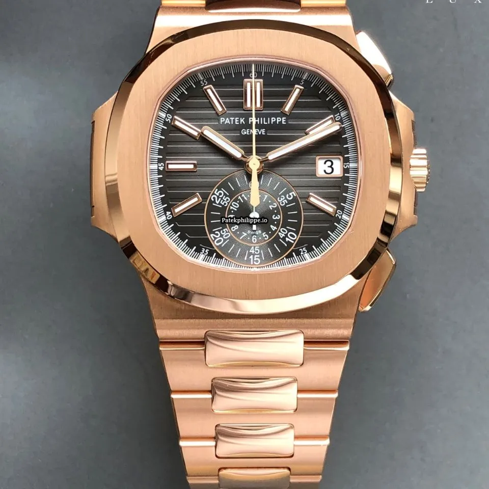Patek Philippe Nautilus 5980/1r-001 40,5MM Rose Gold Case Automatic