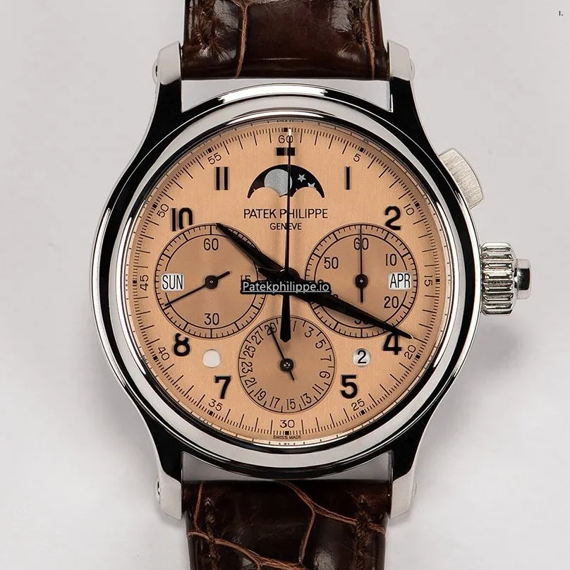 Patek Philippe Perpetual Calendar 5372p-010 38.3MM Platinum Case Manual Winding